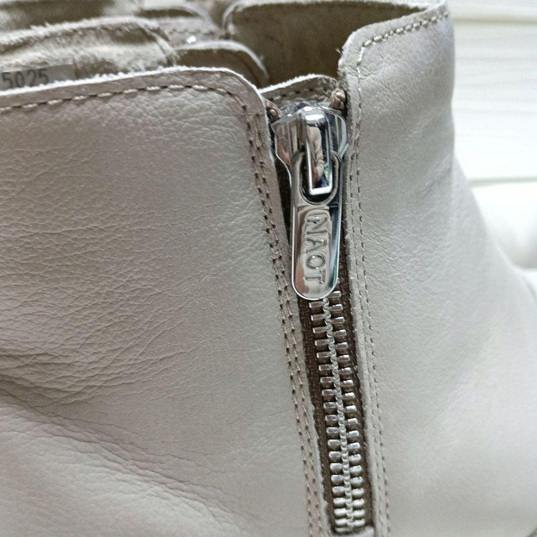 美品NAOTナオトWANAKA ワナカショートブーツ※レザーブーツ
