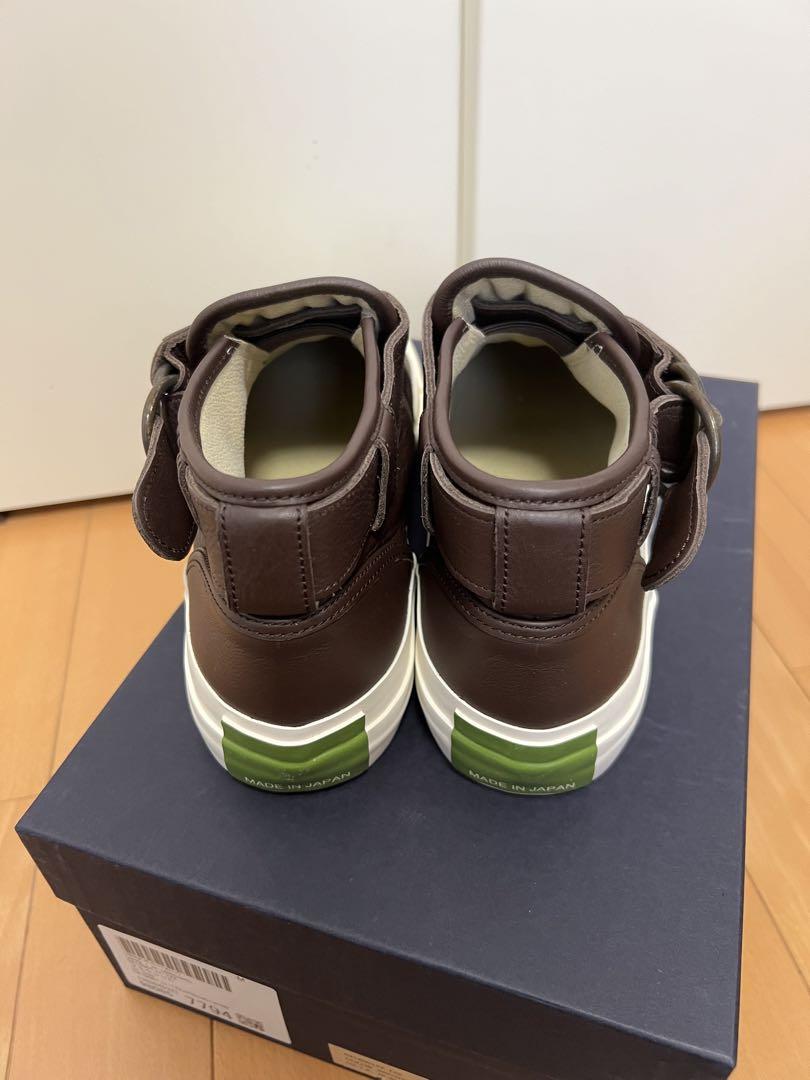 新品 UBIQ ユービック eL スニーカー ブーツ ブラウン 25.5㎝