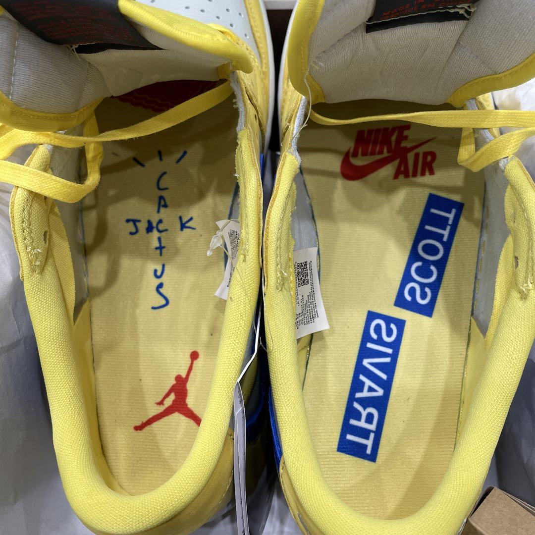 NIKE エア ジョーダン 1 LOW xトラヴィス スコット 限定品