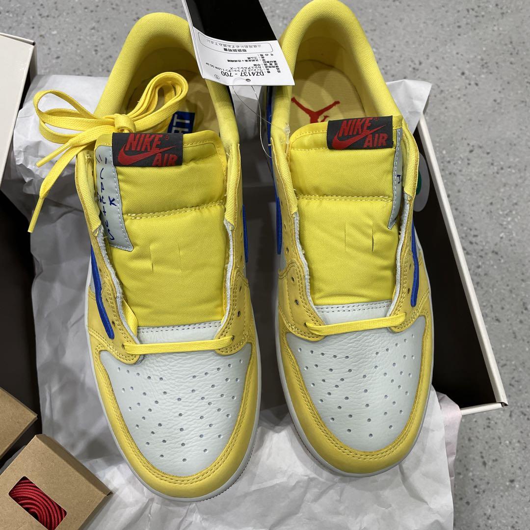 NIKE エア ジョーダン 1 LOW xトラヴィス スコット 限定品