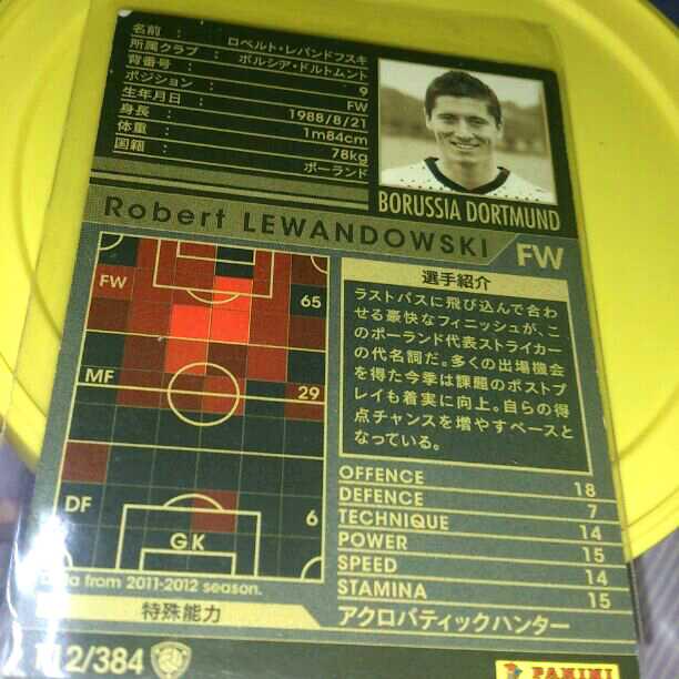 WCCF レバンドフスキ 白