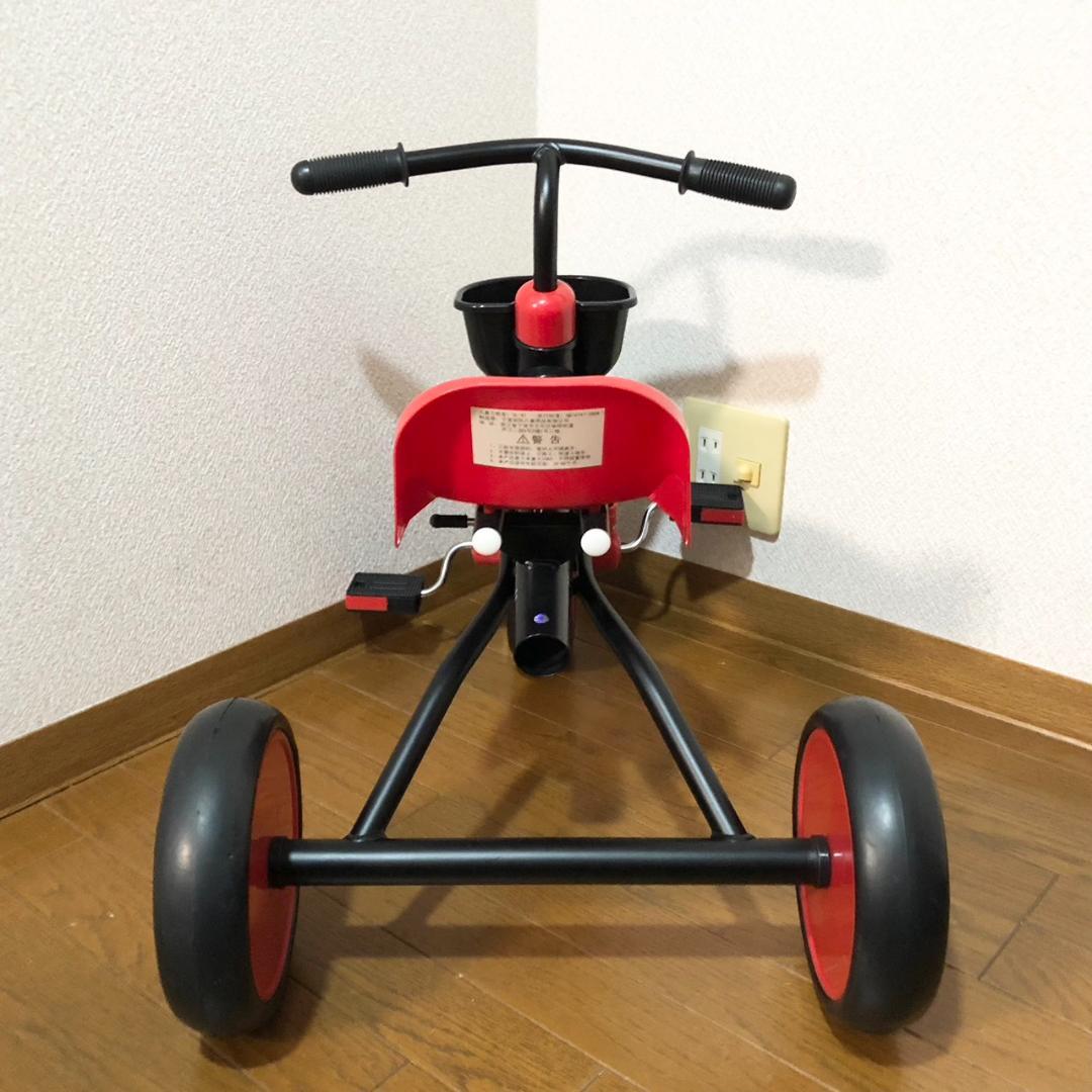 【美品】 nadle　折りたたみ　三輪車　赤