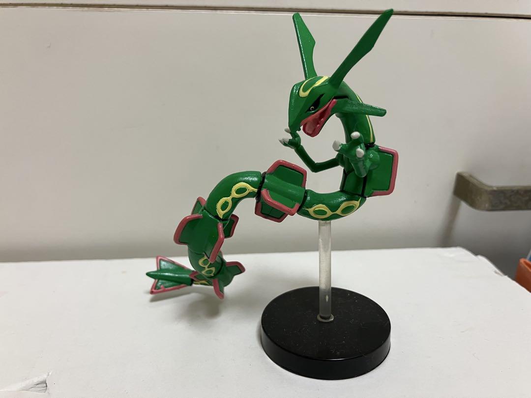 立体ポケモン図鑑　レックウザ　フィギュア　TOMY
