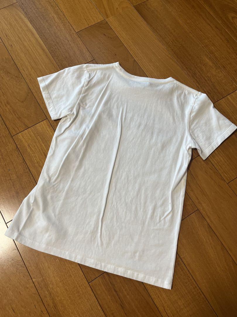 GUCCI  Ｔシャツ　白　レディース　クリーニング済み　XS 相当