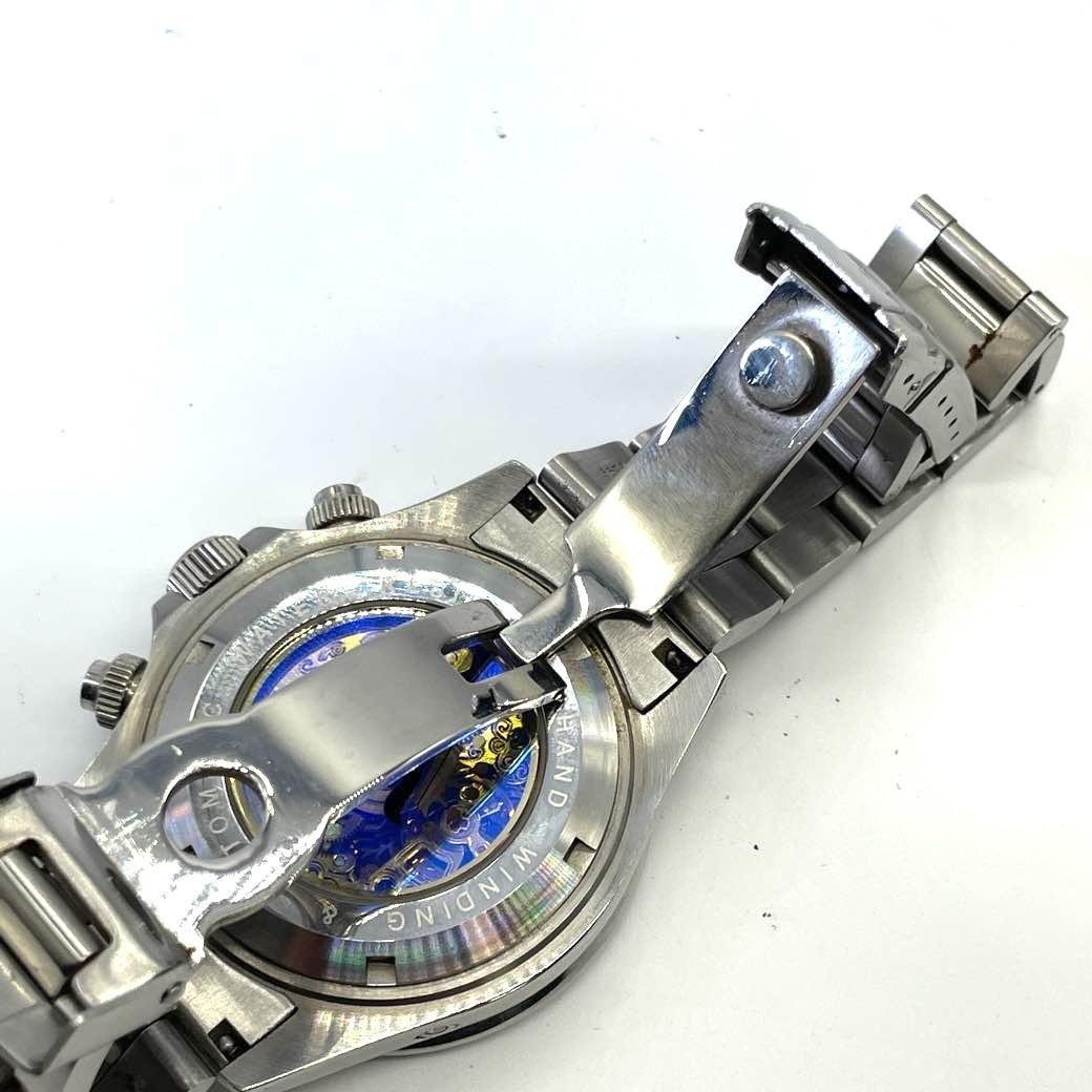 ジョンハリソン J.H H-003 スケルトン AT メンズ 腕時計 自動