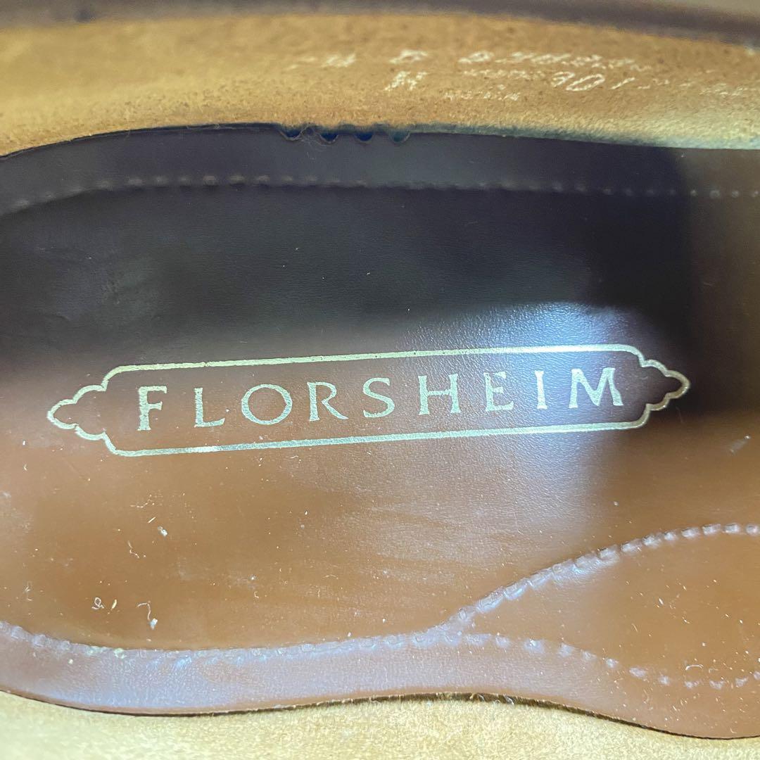 【美品】FLORSHEIM フローシャイム コブラヴァンプ ローファー 25.5