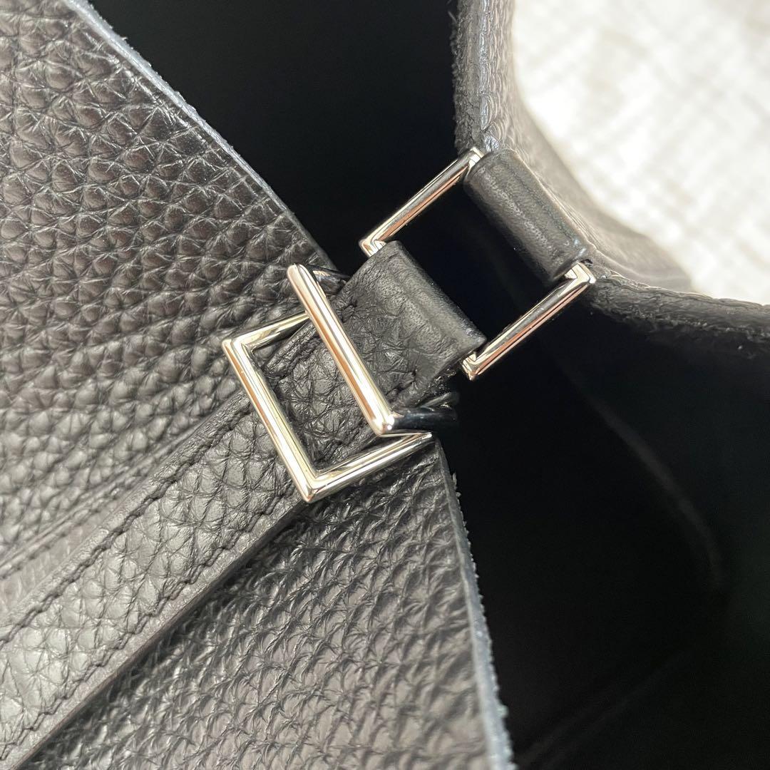 【Hermes】エルメス ピコタンロック 22 ノワール シルバー金具 エルメス ピコタンロック PM ノワール トリヨンクレマンス