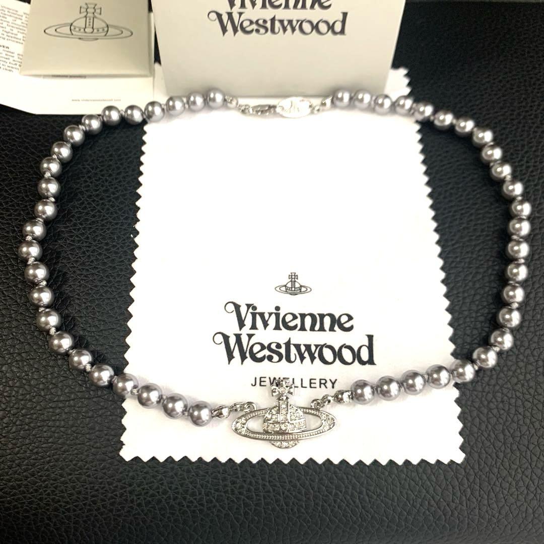 定番パールチョーカー　ネックレス　Vivienne Westwood