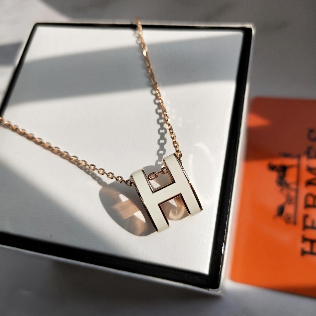 HERMES Hモチーフ ネックレス FORTGASGNV_COM_BR
