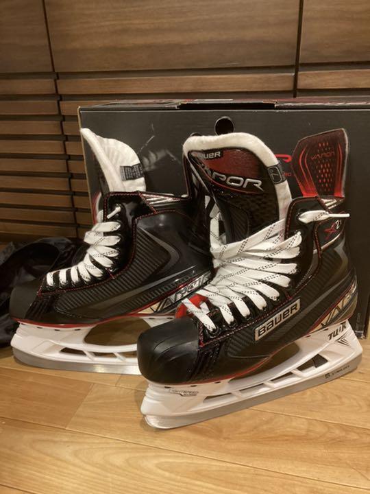 公式ショップ】 未使用 BAUER アイスホッケー靴 7.0D X2.7 VAPOR ...