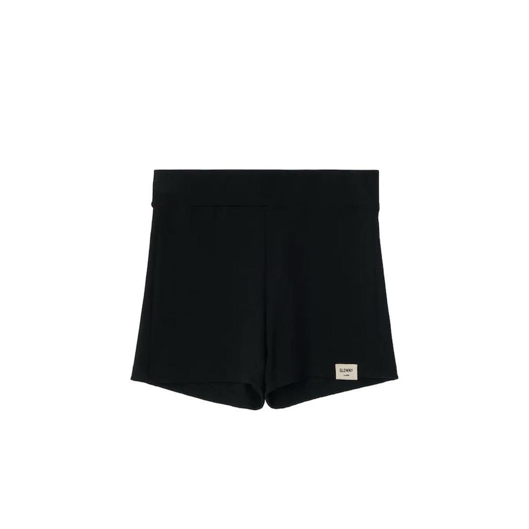 【専用】GLOWNY CLASSIC RIB SHORTS ショートパンツ　黒 GLOWNY グロウニー G CLASSIC RIB SHORTS - メルカリ