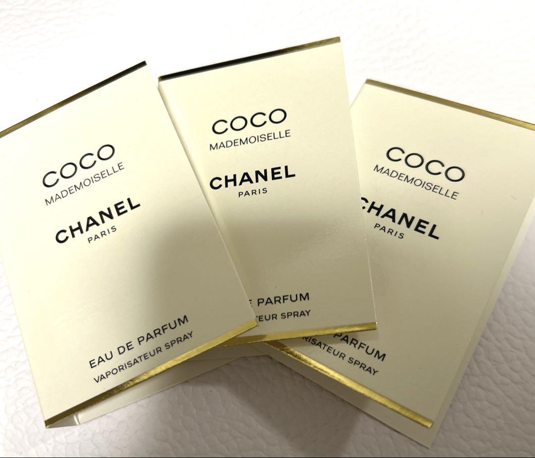 CHANEL】ココ マドモアゼル オードゥパルファム （1.5ml X 3本