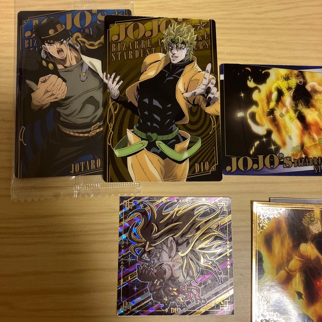 ジョジョの奇妙な冒険　ABC カード　レア　ホロ　承太郎　ディオ　3部 ジョジョの奇妙な冒険 abcカード 承太郎 DIO オラオラ 無駄無駄 3部