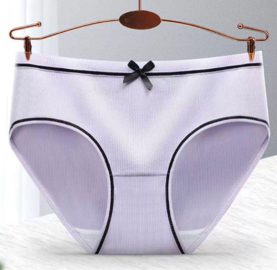 再入荷♡ショーツセット レディース 下着 リボン パンツ パステルカラー XL ショーツセット レディース 下着 リボン パンツ パステルカラー