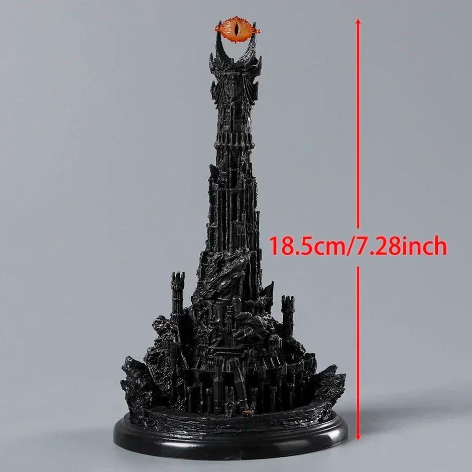 サウロンの暗黒の塔スタチュー – バラド＝ドゥアール模型 サウロンの目付き