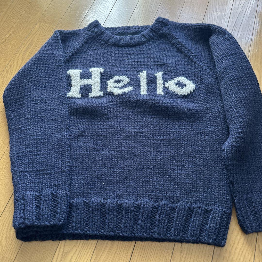 MSDISONBLUE マディソンブルー　ウールセーター
