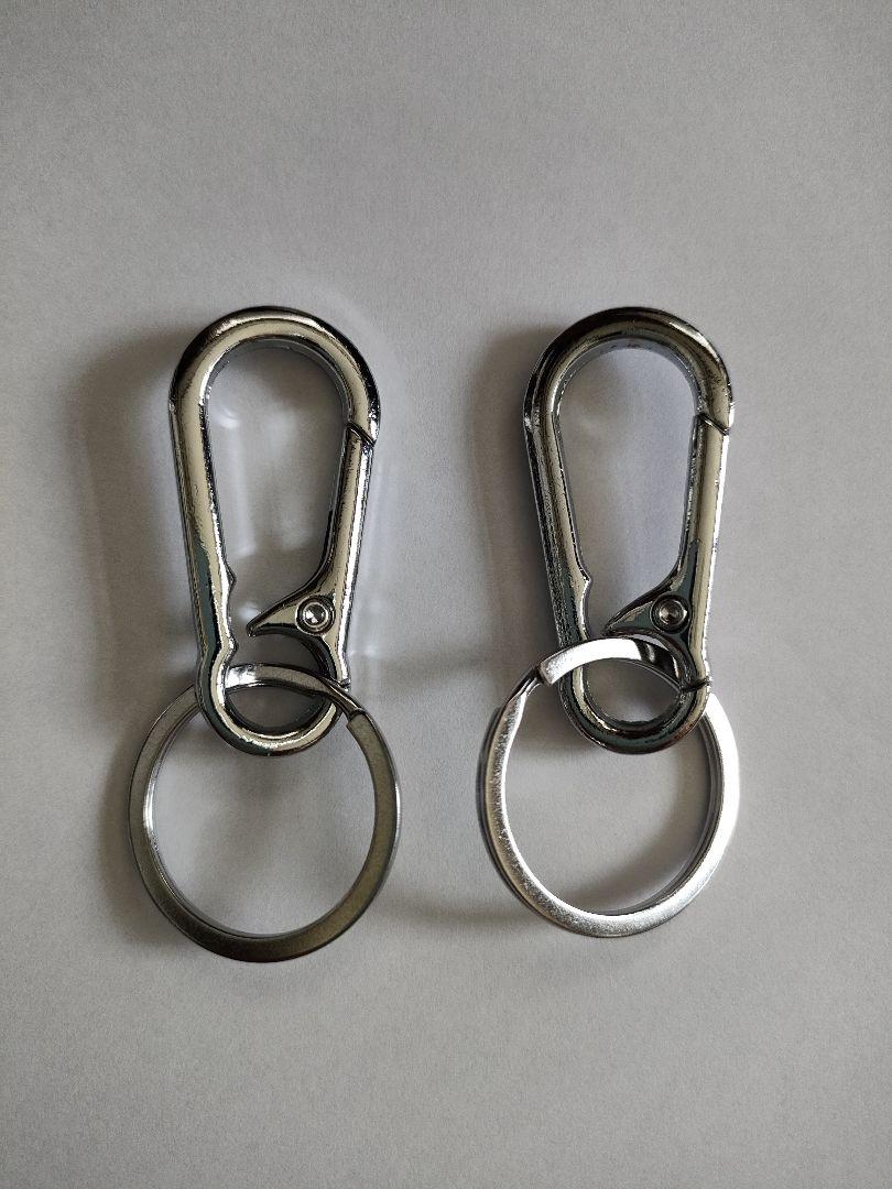 キーホルダー キーリング 2個セット 画像1