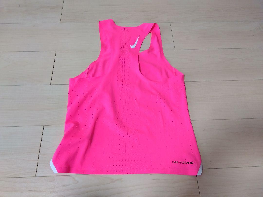 NIKE エアロスイフト シングレット ピンクS NIKE】Dri-FIT ADV エアロスイフト シングレット ピンク 2023 新