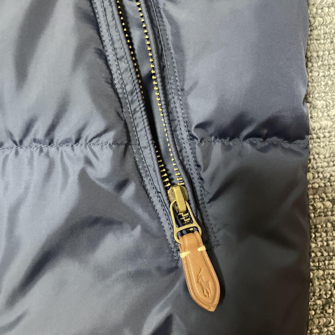 【美品】ラルフローレン　リバーシブルダウンベスト（S）
