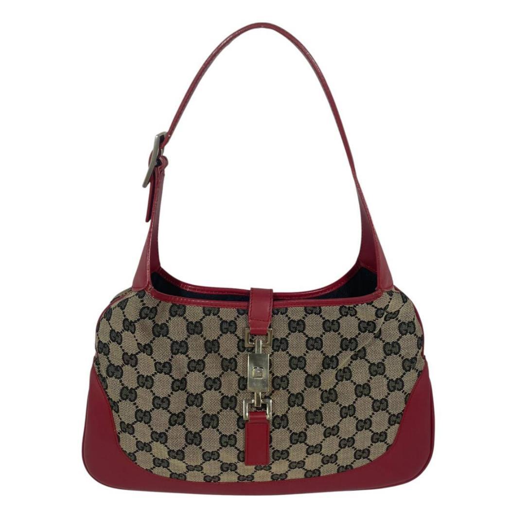 GUCCI グッチ ショルダーバッグ GGキャンバス ジャッキー ワン