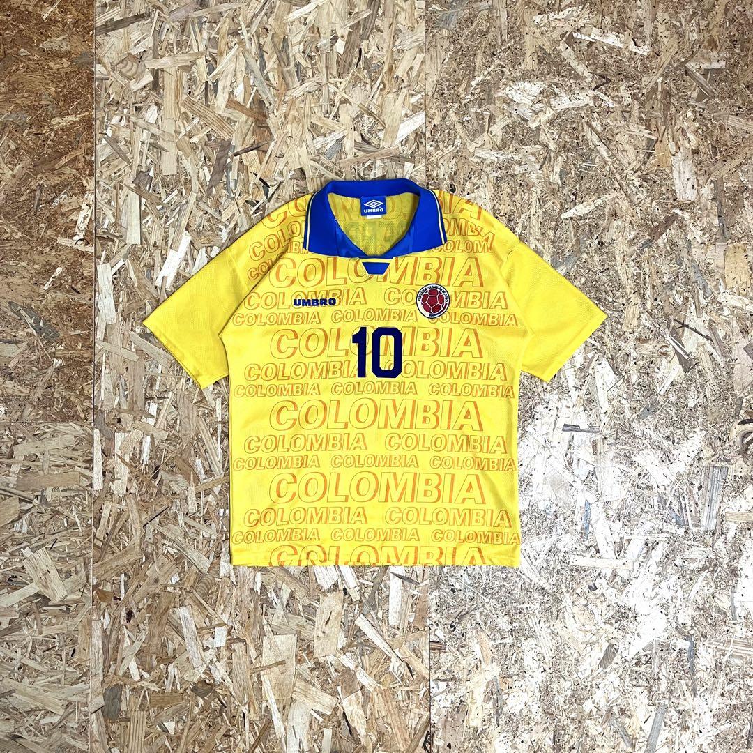 最先端 1995年 UMBRO OLD バルデラマ colombia代表 ウェア