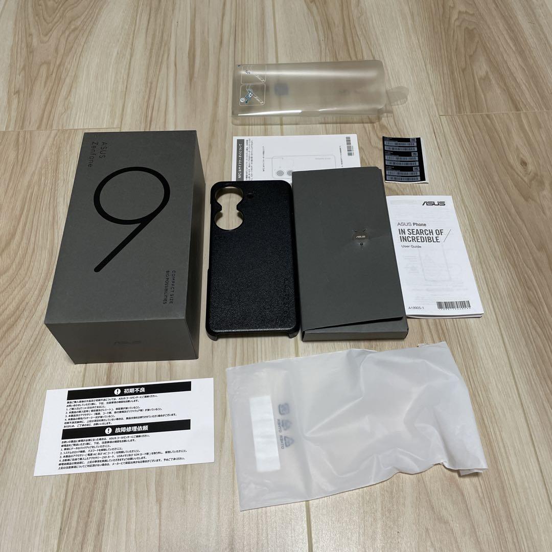 ASUS Zenfone9 8G 128GB ブラック