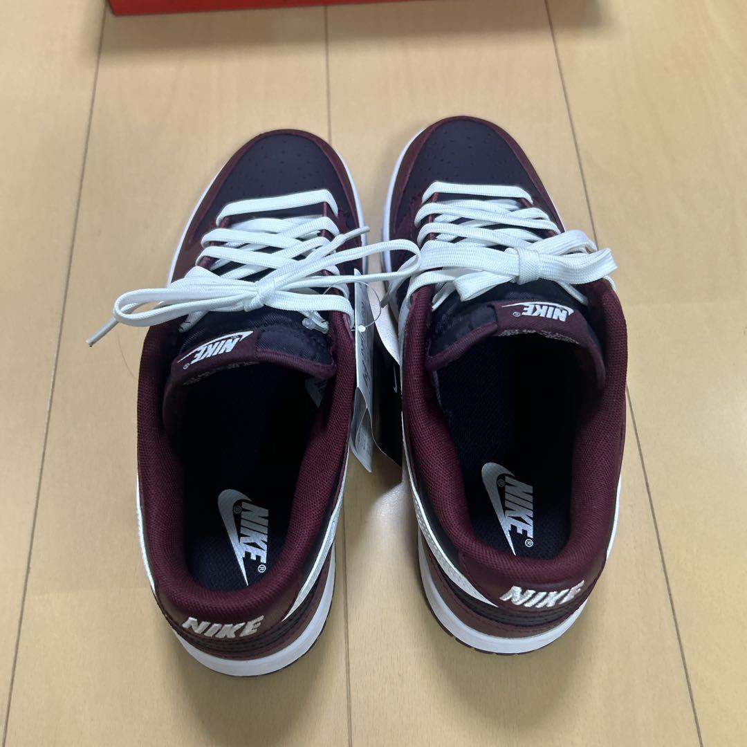 Nike Dunk Low バーガンディ/ホワイト27cm