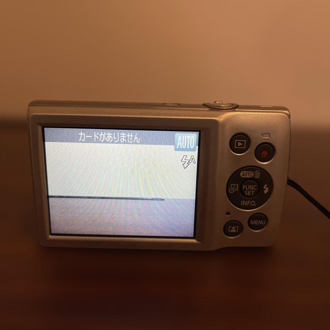 3737 CANON IXY 200 シルバー デジカメ