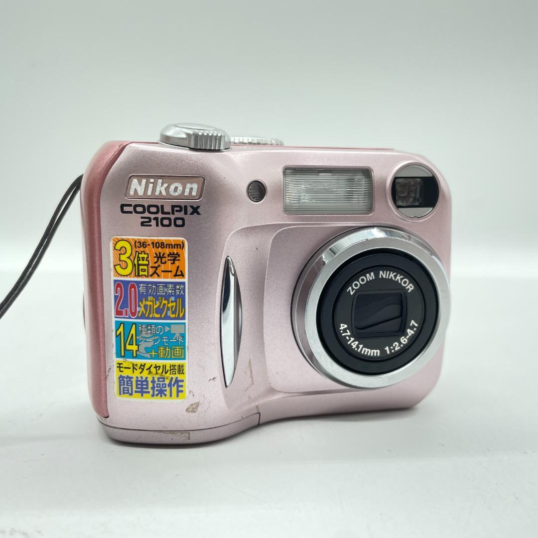 Nikon coolpix 2100 PINK【動作品・転送特典無料あり】