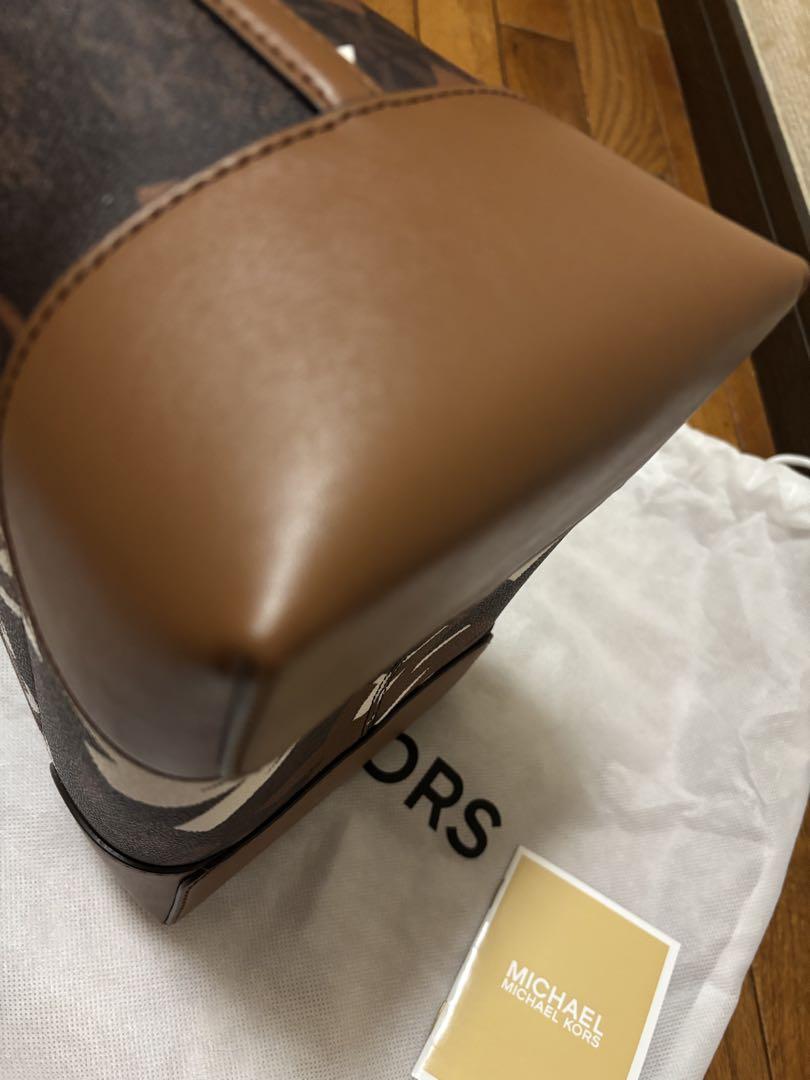 MICHAEL KORS ロゴプリント ショルダーバッグ