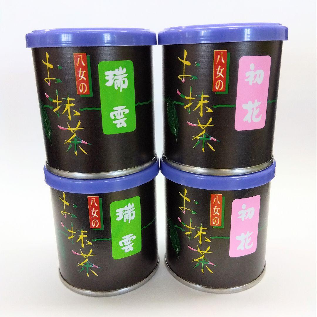 竹翆園 八女産お抹茶 初花 30g×2缶 瑞雲 30g×2缶 - メルカリ