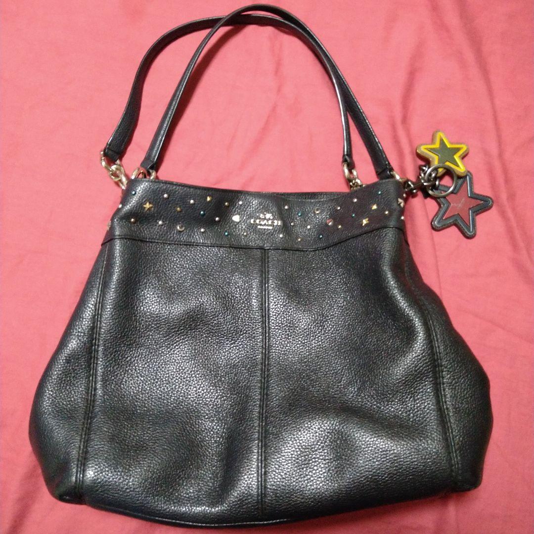 COACH コーチ　イーディー　スターダスト　トートバッグ　ショルダーバッグ