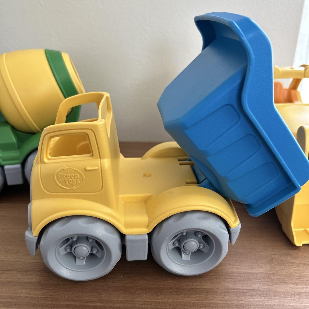 Green Toys トラックセット 3点