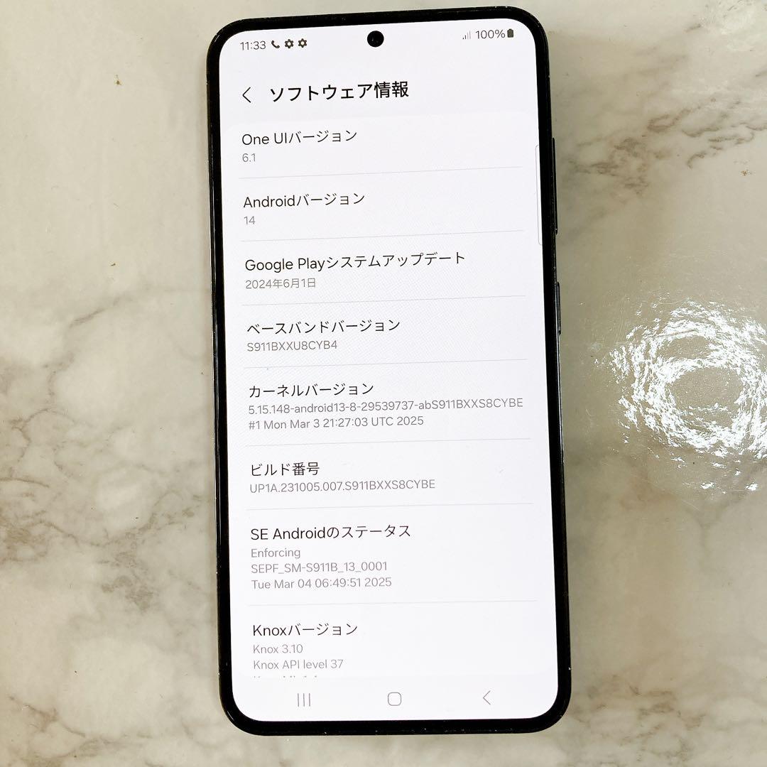 日本未発売 レア galaxy s23 128GB 海外版 シャッター音無