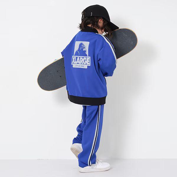新品　XLARGE KIDS ジャージセットアップ　長袖　ジャケットロングパンツ