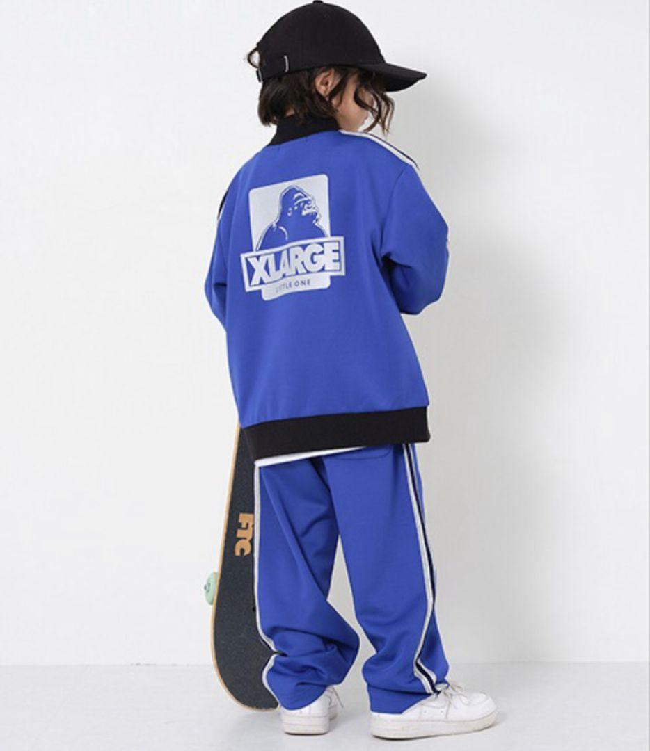新品　XLARGE KIDS ジャージセットアップ　長袖　ジャケットロングパンツ