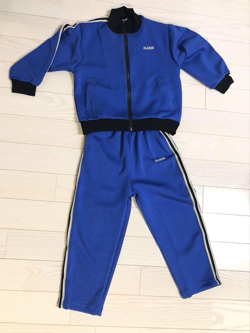 新品　XLARGE KIDS ジャージセットアップ　長袖　ジャケットロングパンツ