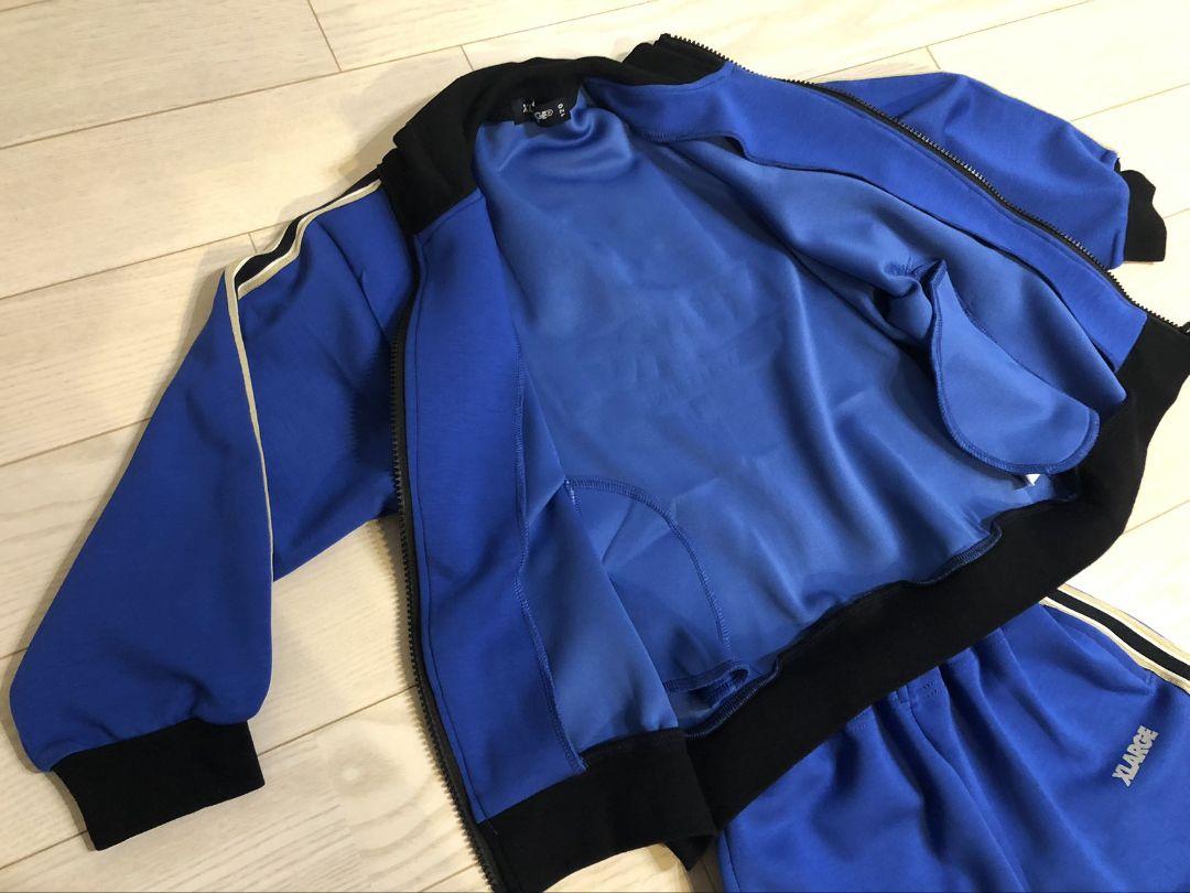 新品　XLARGE KIDS ジャージセットアップ　長袖　ジャケットロングパンツ
