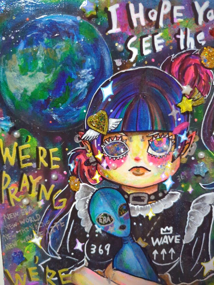【F3号】Cosmic Prayer for Truth-宇宙から真実の祈り-