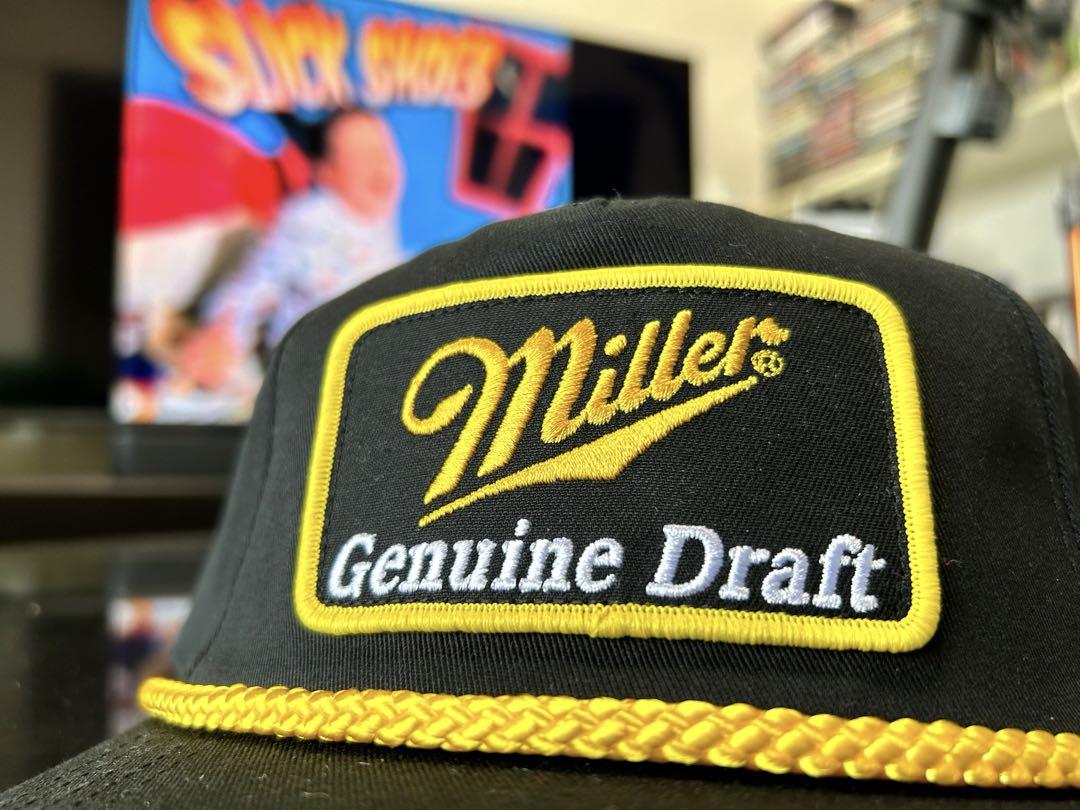 USAモデル 企業 Miller HIGH LIFE BEERキャップ ブラック - 帽子