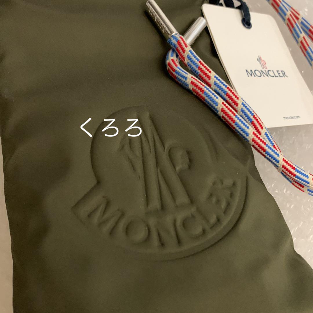 【正規品】MONCLER モンクレール ロゴ フォン ショルダーポーチ バッグ