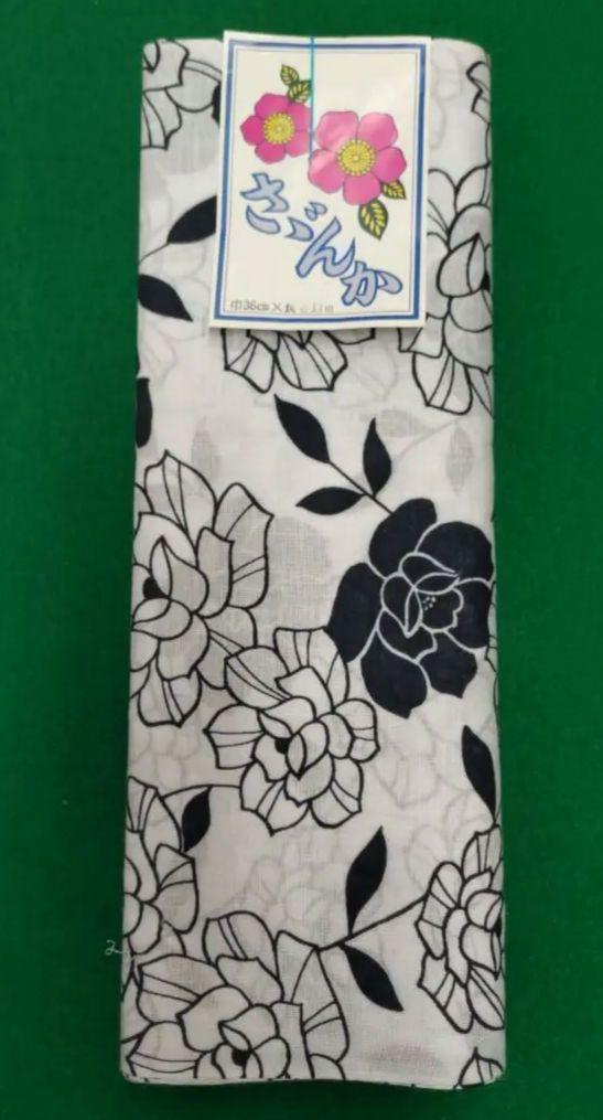 ざんか　花柄 浴衣反物 約36cm×11m 新品　お値打ち