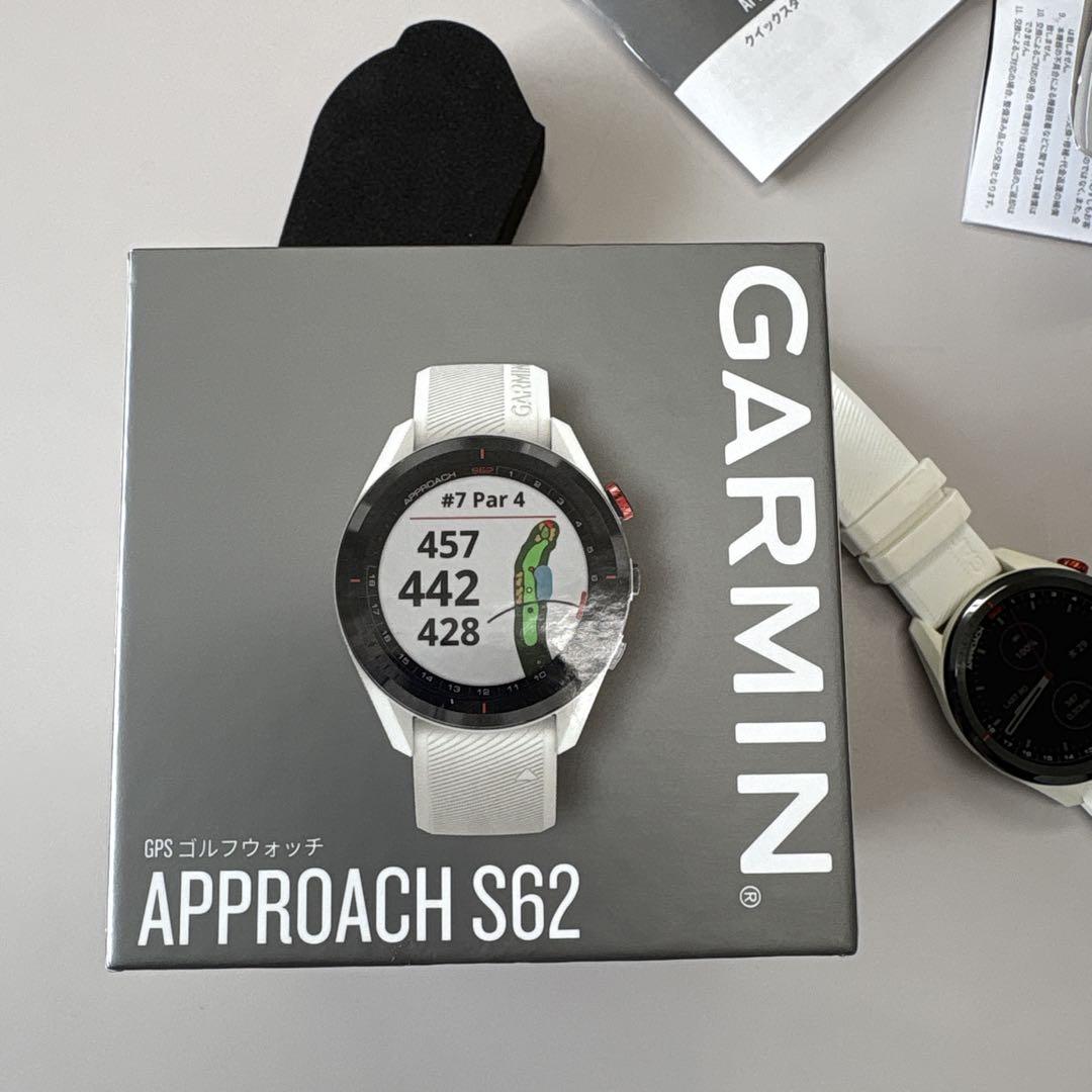 ガーミン　S62 GARMIN　GPS ゴルフウォッチ　ゴルフ