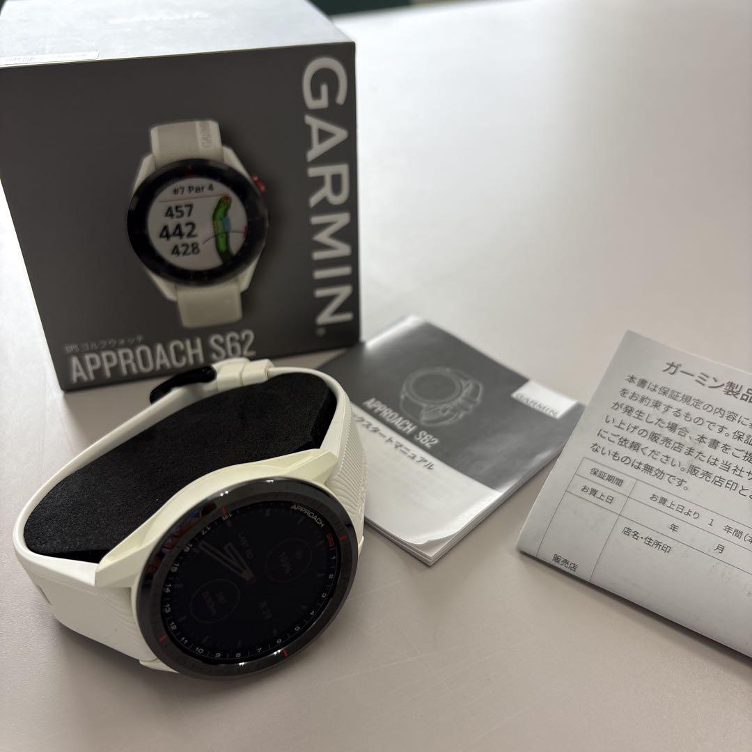ガーミン　S62 GARMIN　GPS ゴルフウォッチ　ゴルフ
