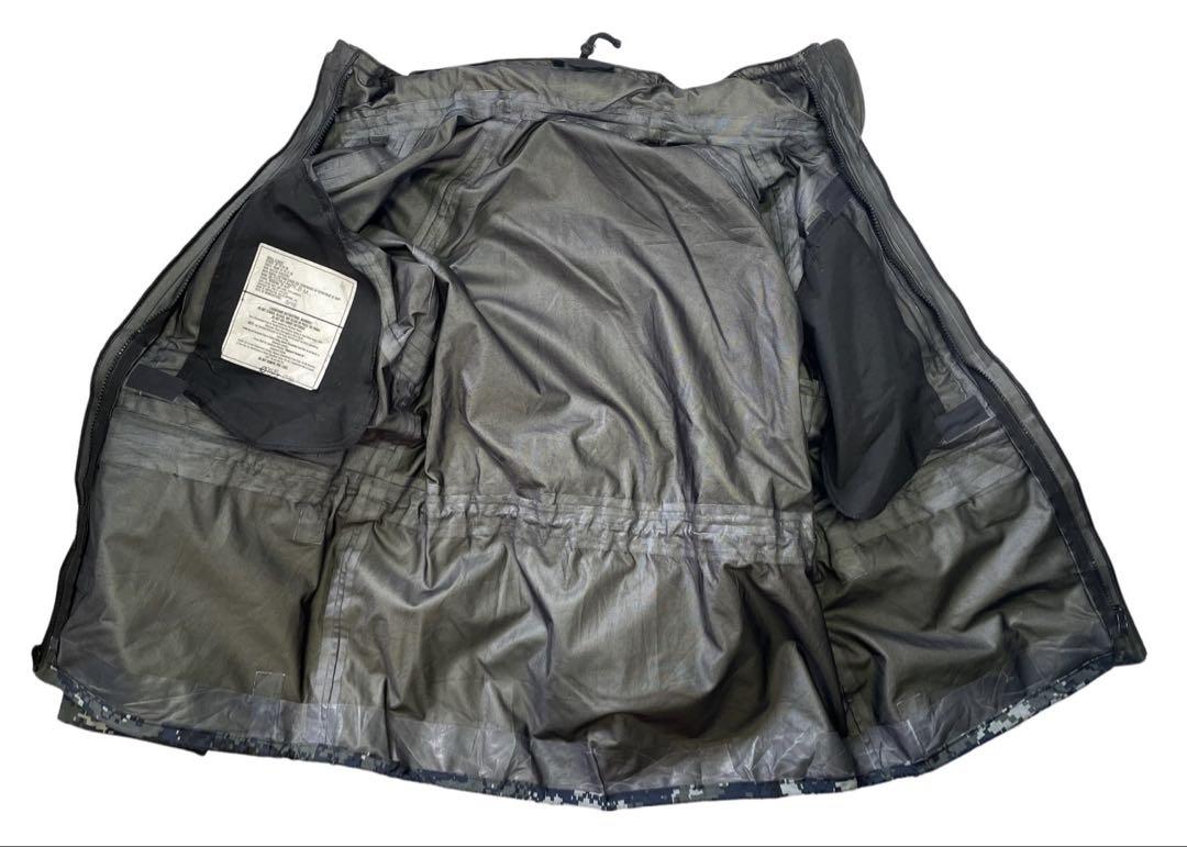 米海軍本物NWU迷彩ゴアテックスパーカーサイズS/XS希少美 貴重なS-XXS 美品 00s USN 米海軍 実物 US NAVY 米軍実物