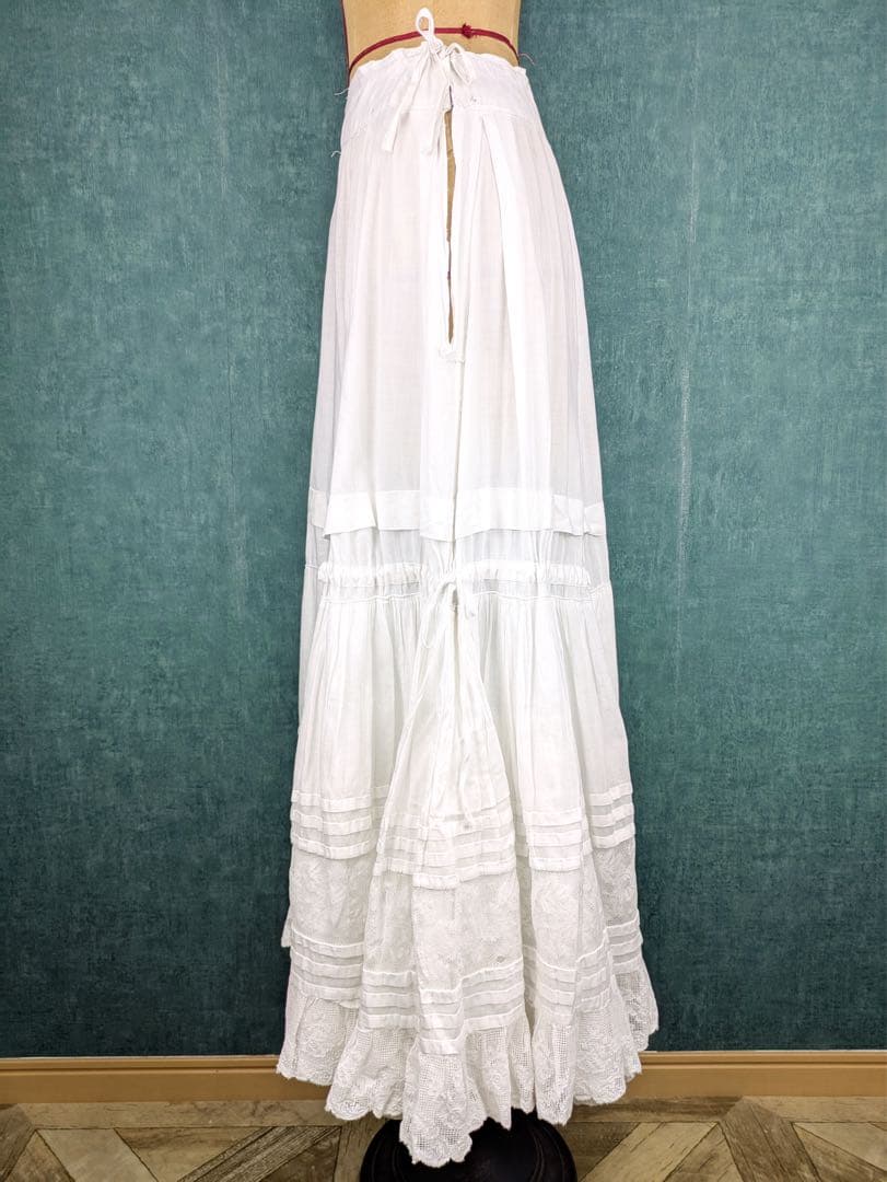 フランスアンティーク Victorian underskirt フランスアンティーク Victorian underskirt