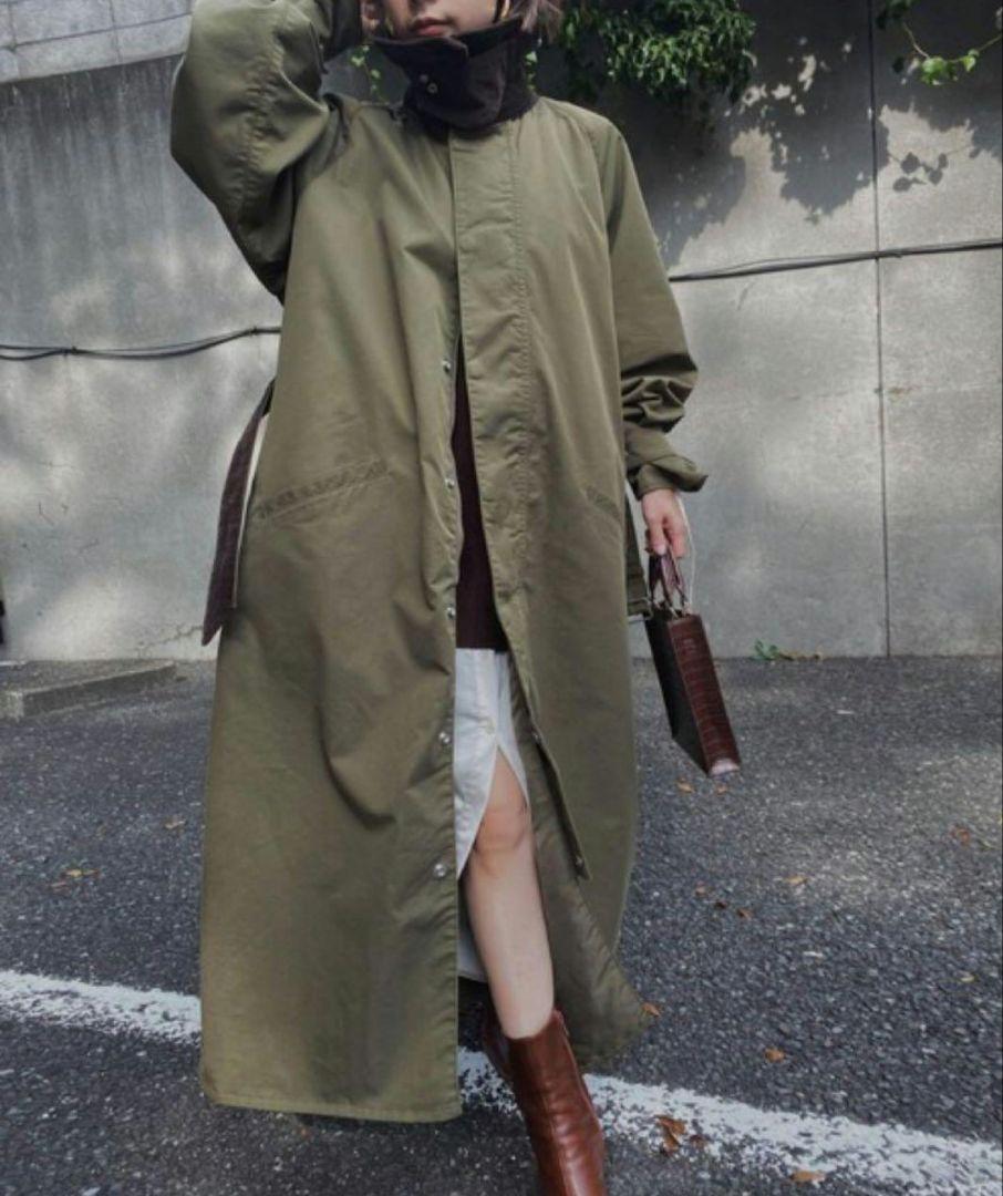 値下げ！！AMERI CORDUROY COLLAR MILITARY COAT