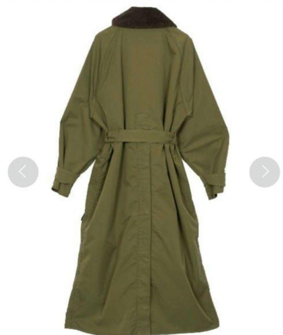 値下げ！！AMERI CORDUROY COLLAR MILITARY COAT