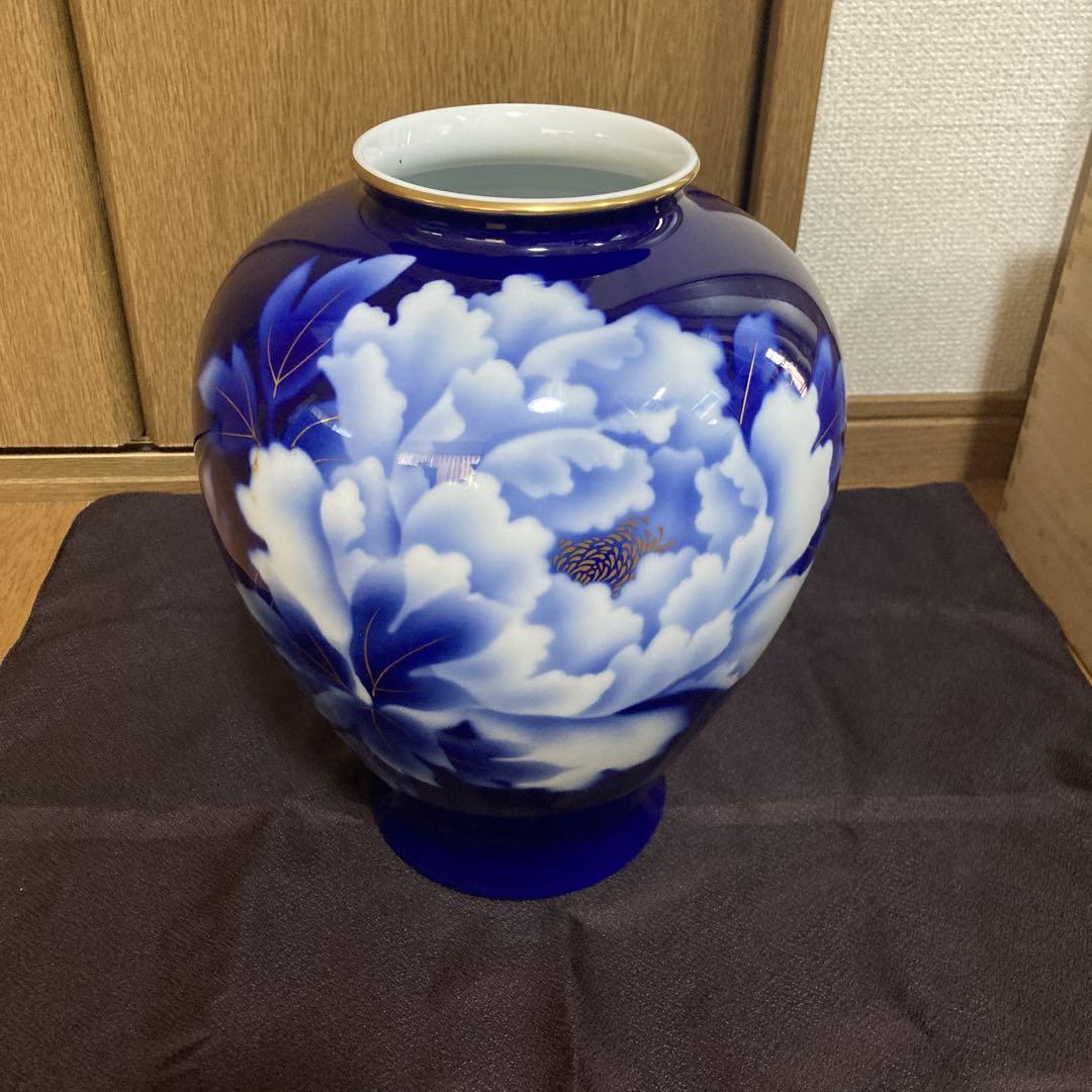深川製磁　花瓶　壺