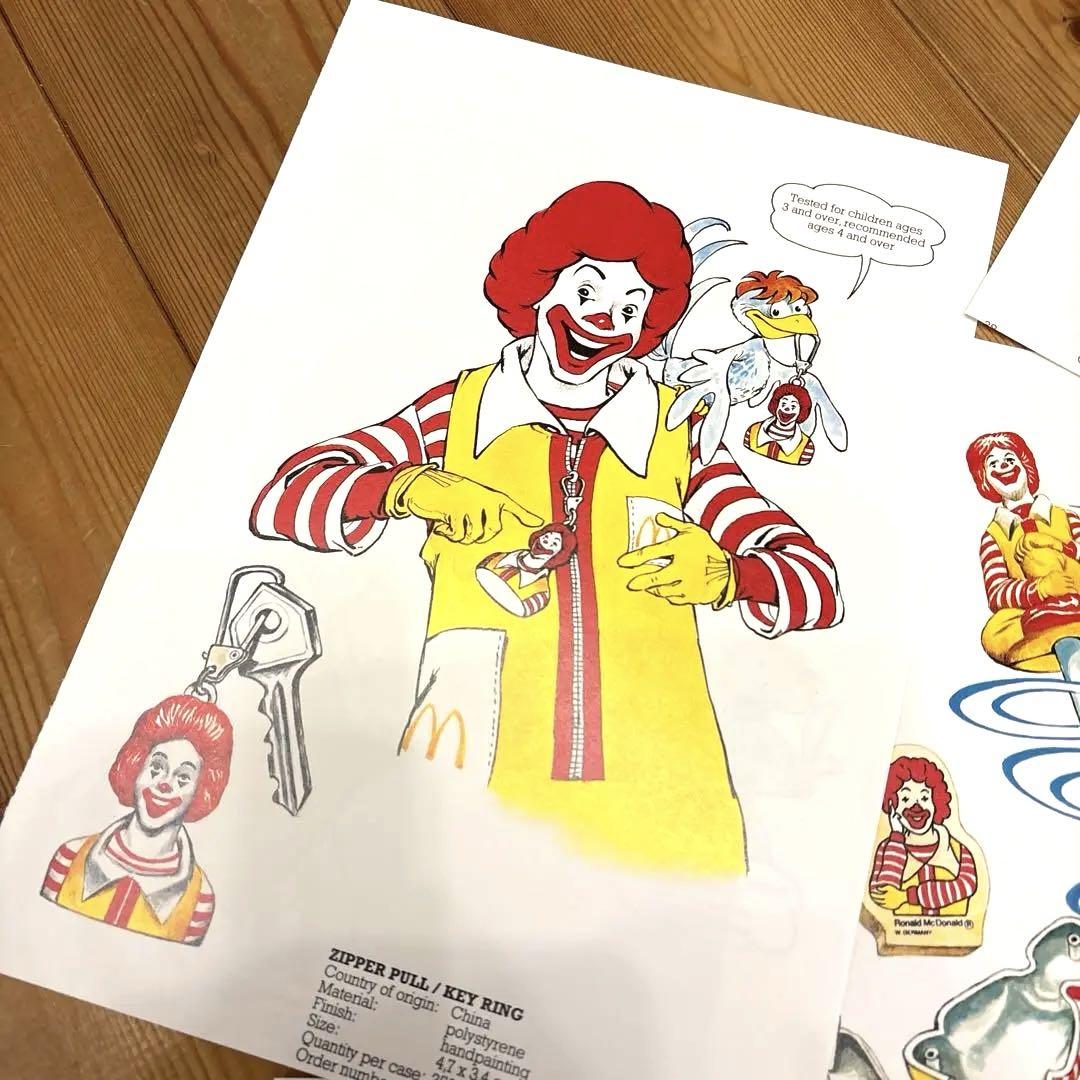 70年代 ロナルドマクドナルド レアグッズ セット McDonald's